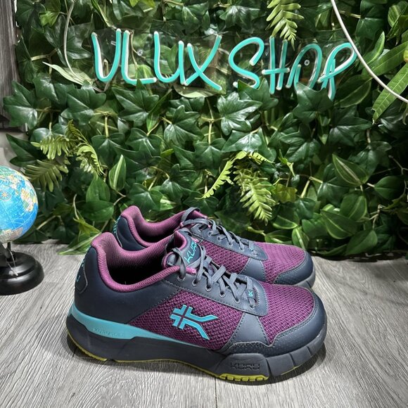 Kuru Quantum Purple Mesh Running Trainer Plantar Orthopedic  Women's US 10.5 Wid - Picture 1 of 10
